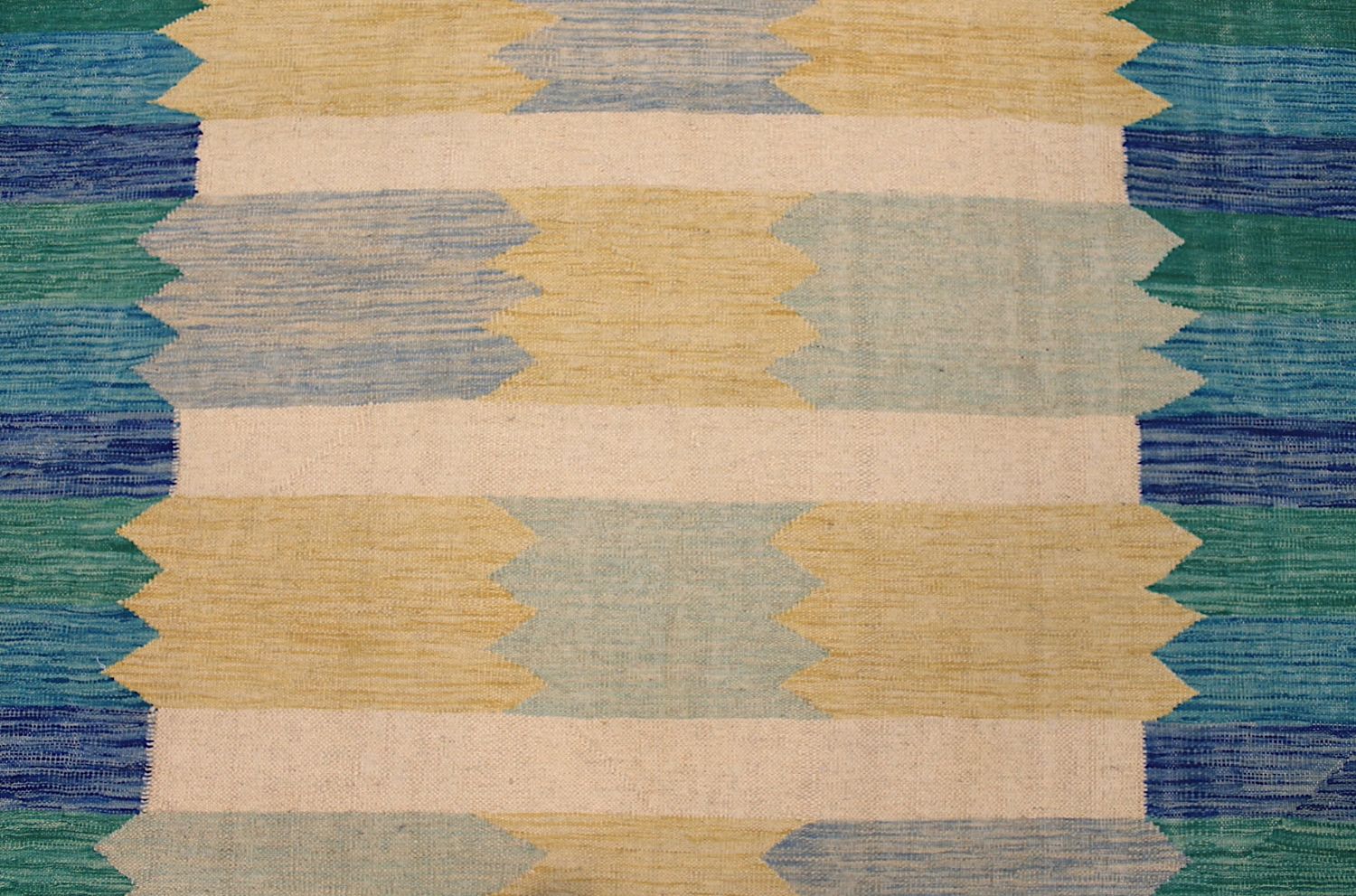 8x10 Flat Weave Hand Knotted Wool Area Rug - MR029728