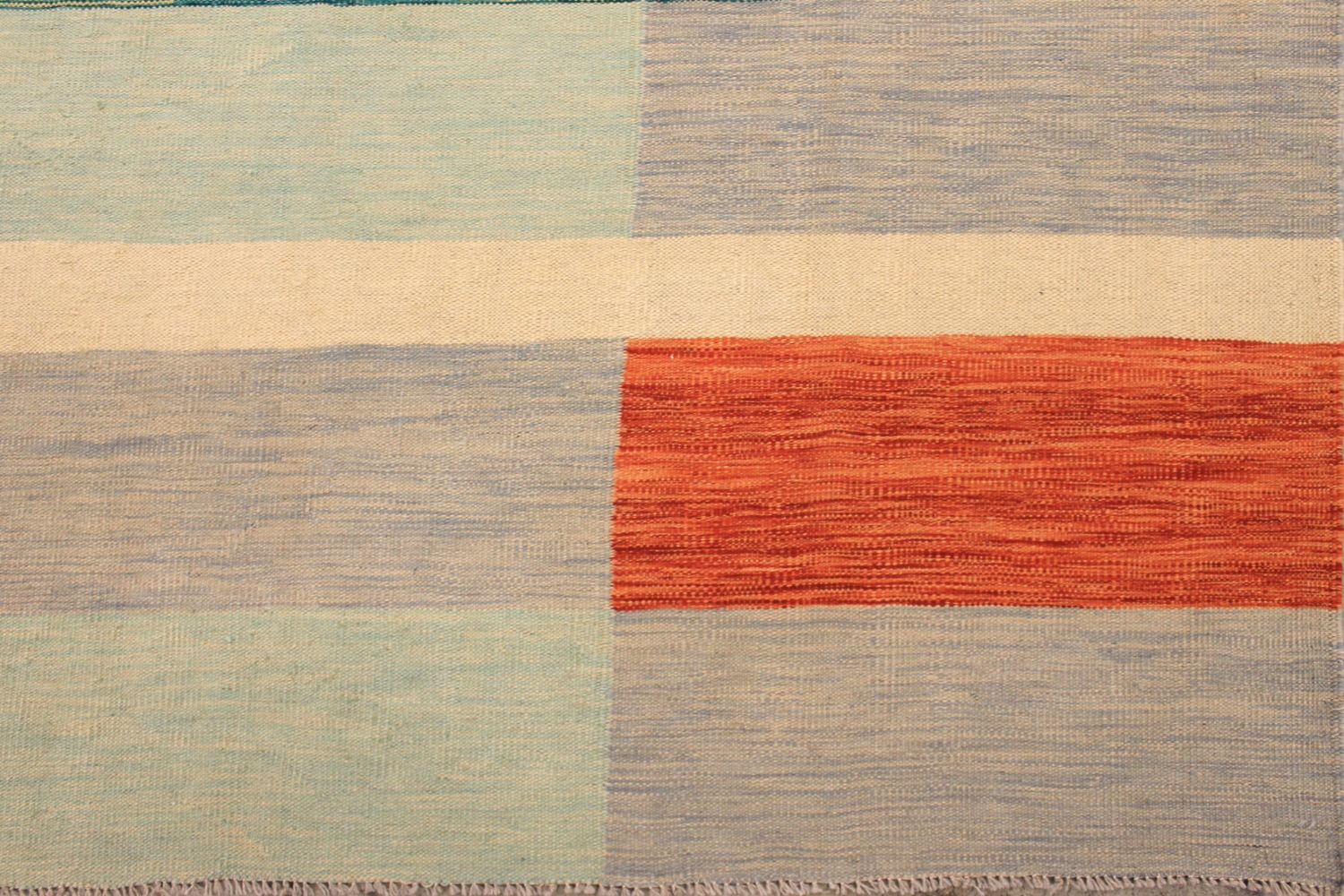 8x10 Flat Weave Hand Knotted Wool Area Rug - MR029729