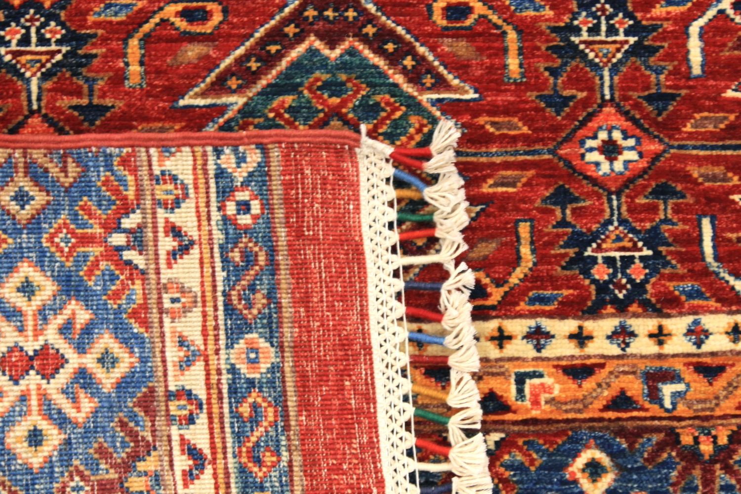 10 ft. Runner Tribal Hand Knotted Wool Area Rug - MR029730