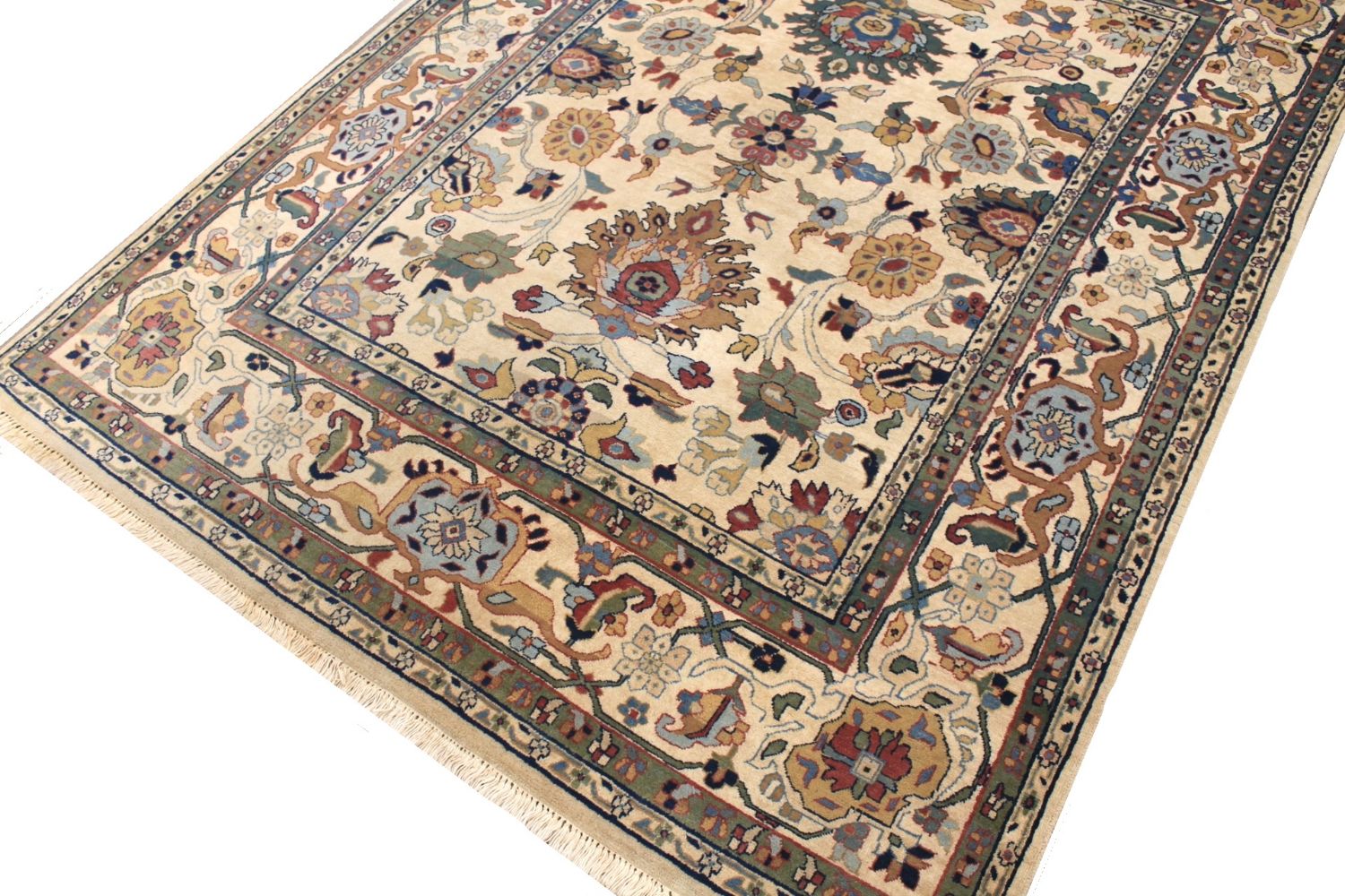 8x10 Traditional Hand Knotted Wool Area Rug - MR029731