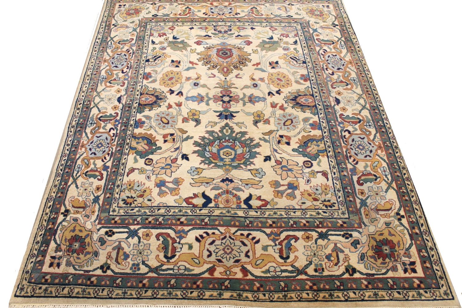 8x10 Traditional Hand Knotted Wool Area Rug - MR029731