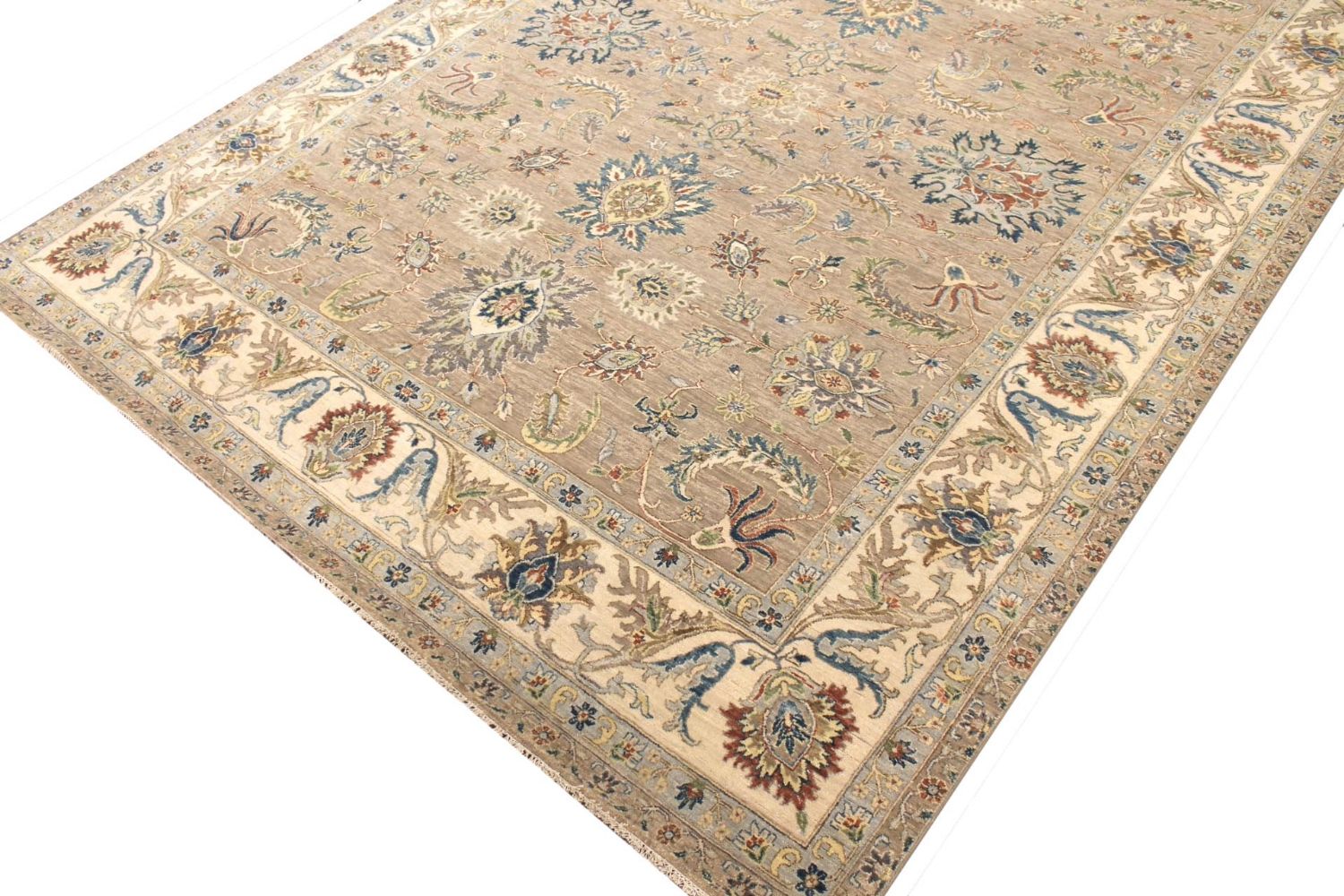 9x12 Traditional Hand Knotted Wool Area Rug - MR029759