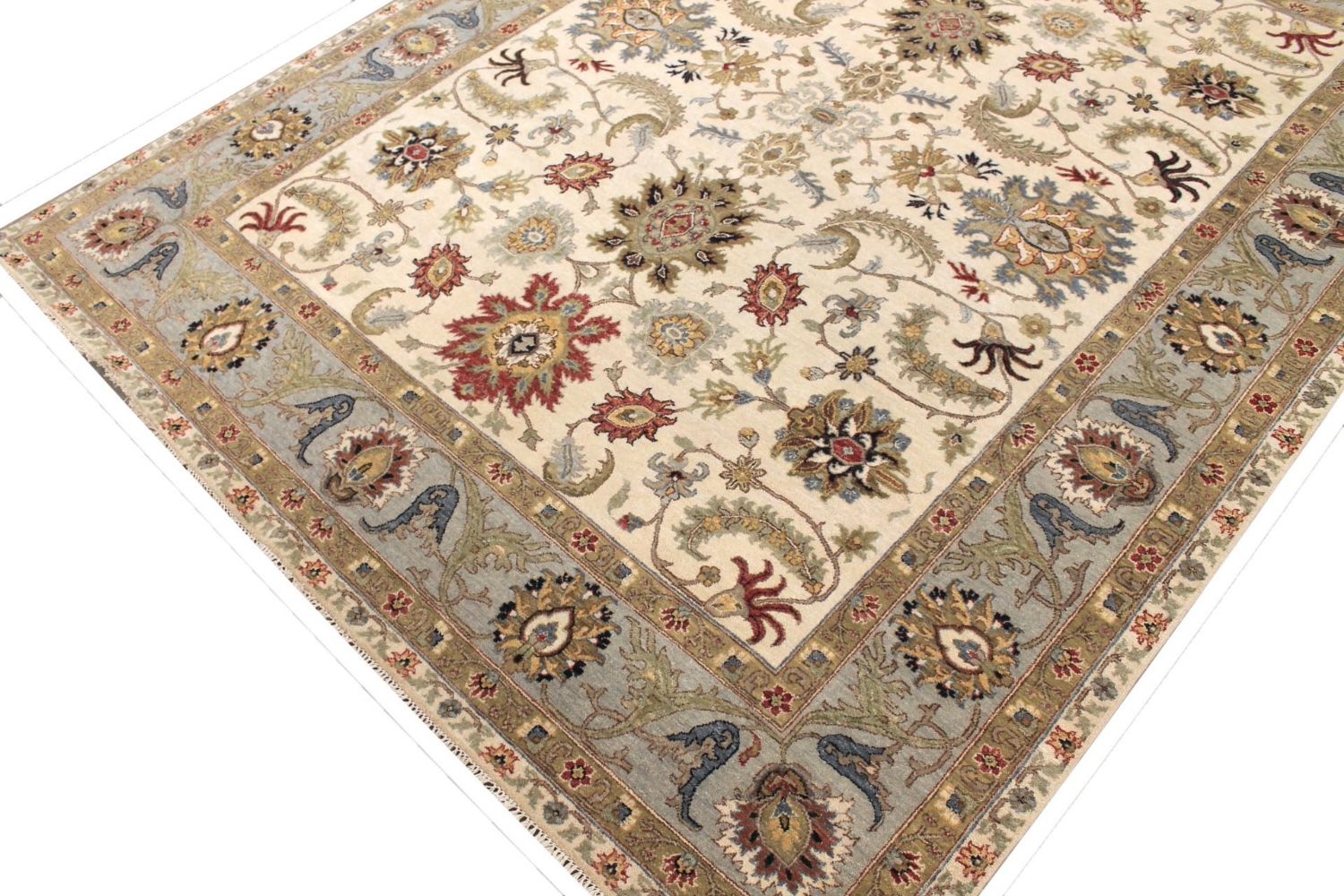8x10 Traditional Hand Knotted Wool Area Rug - MR029764
