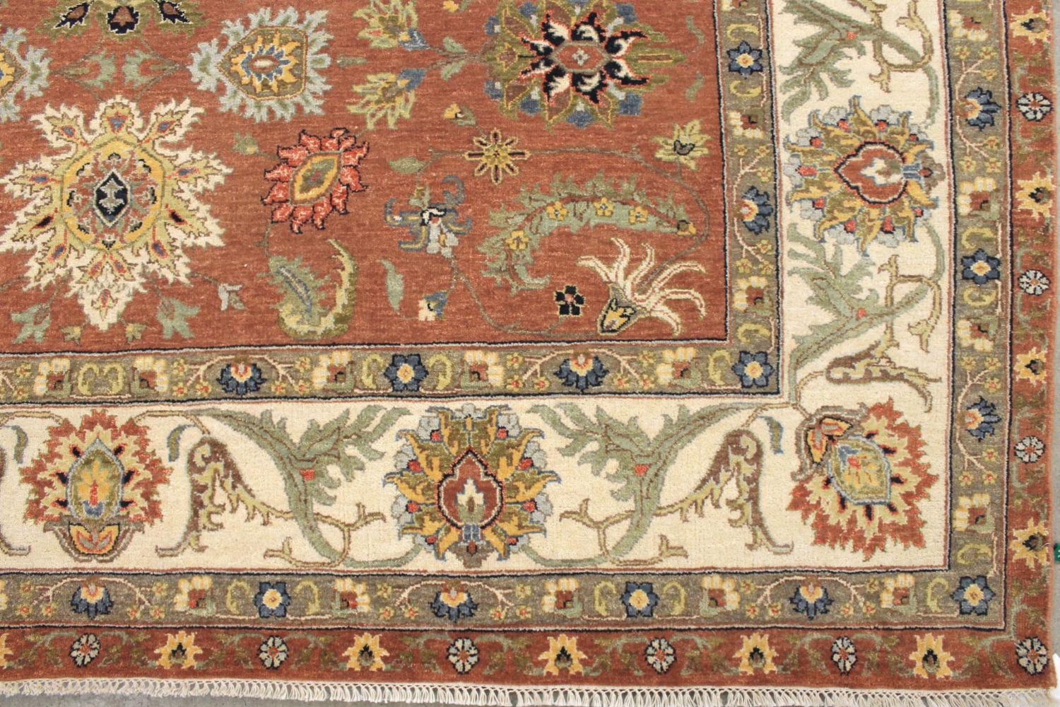 8x10 Traditional Hand Knotted Wool Area Rug - MR029765