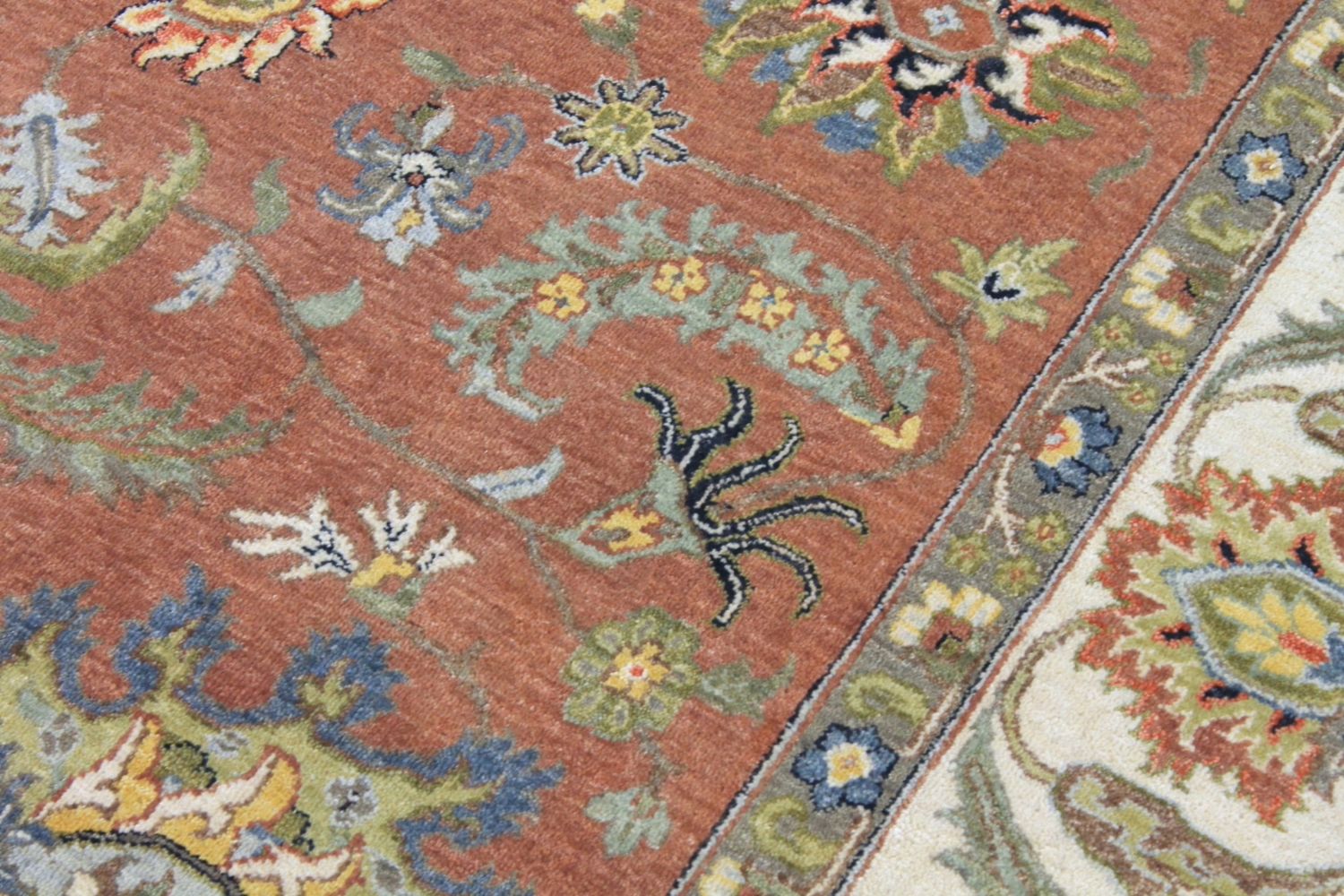 8x10 Traditional Hand Knotted Wool Area Rug - MR029765