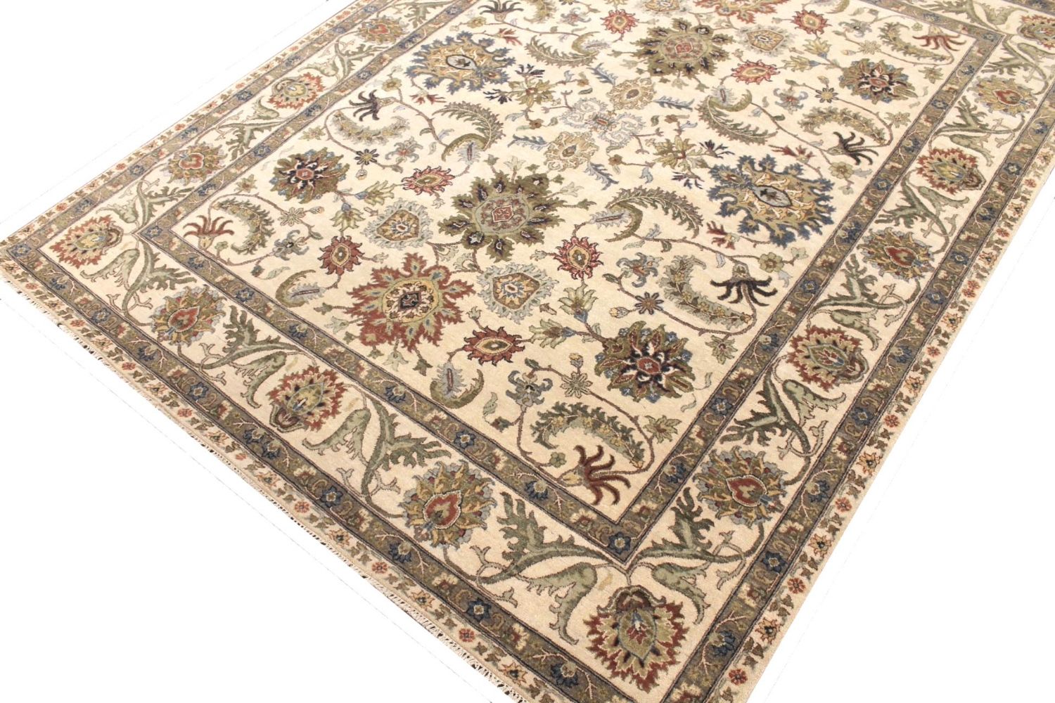 8x10 Traditional Hand Knotted Wool Area Rug - MR029767