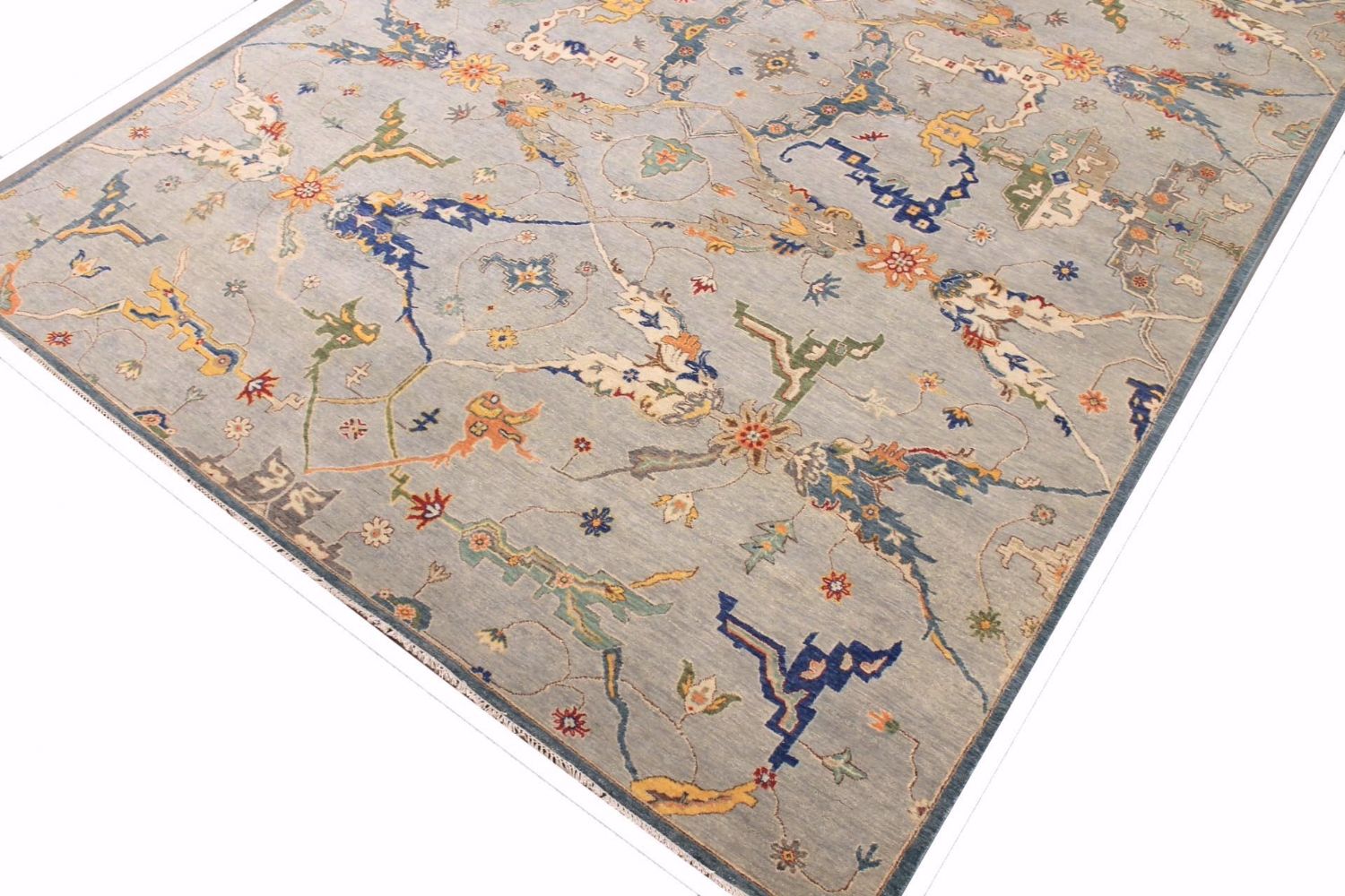 9x12 Traditional Hand Knotted Wool Area Rug - MR029768