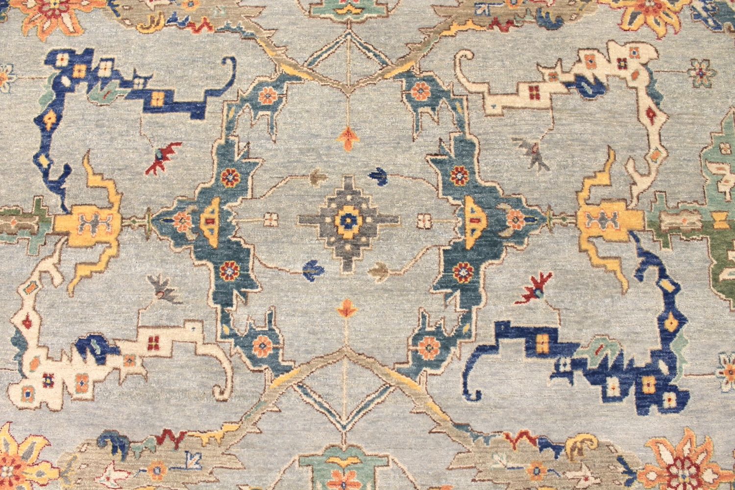 9x12 Traditional Hand Knotted Wool Area Rug - MR029768