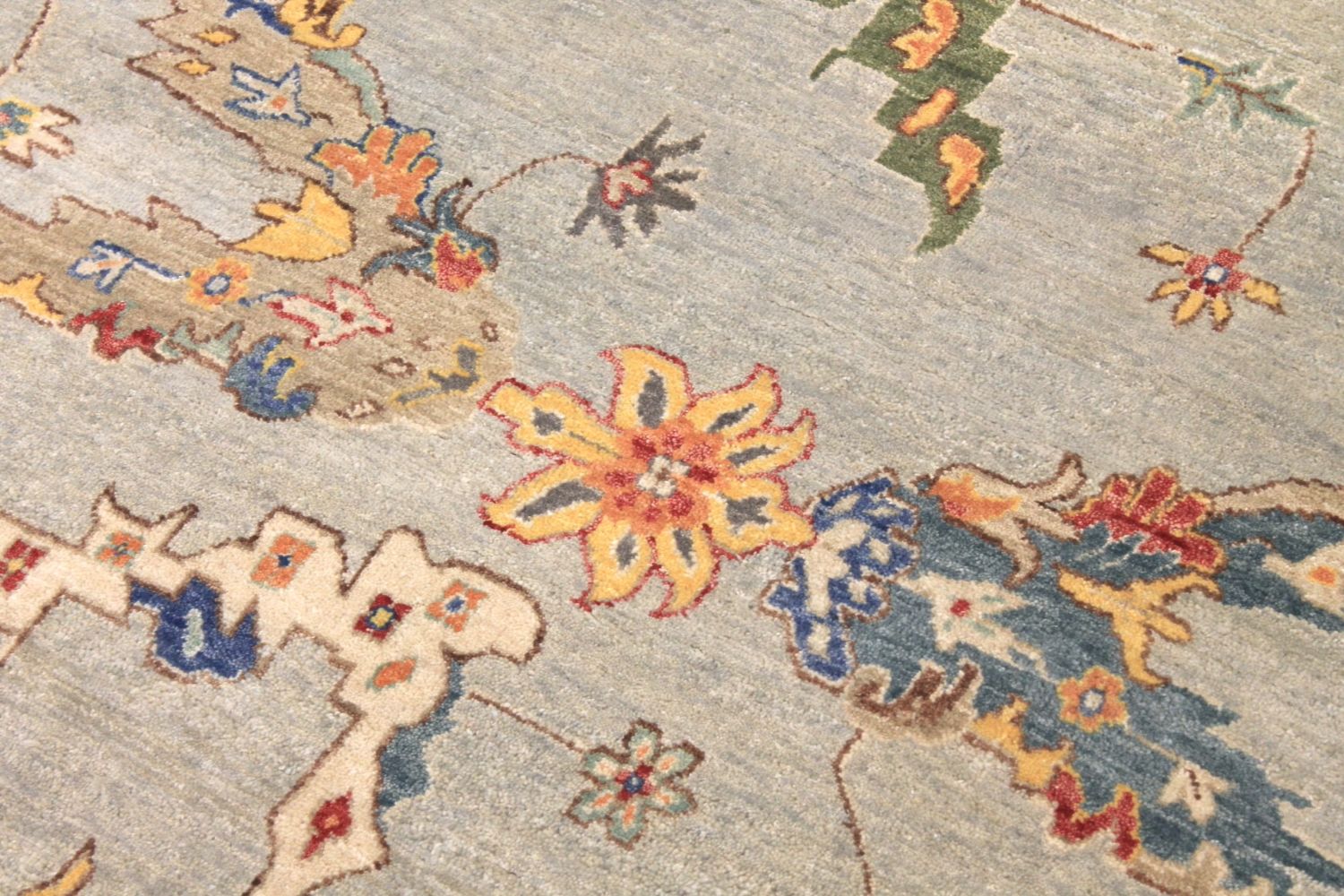 9x12 Traditional Hand Knotted Wool Area Rug - MR029768