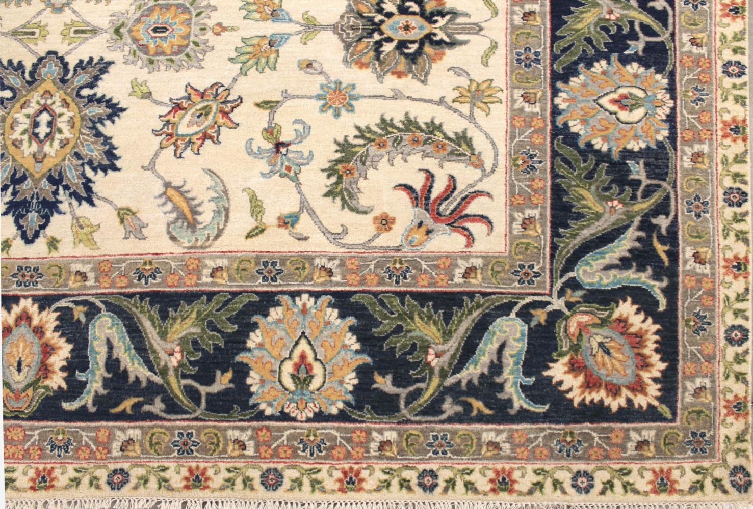 9x12 Traditional Hand Knotted Wool Area Rug - MR029769