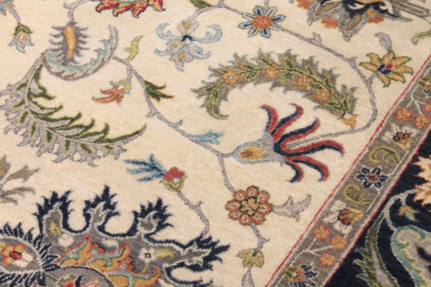 9x12 Traditional Hand Knotted Wool Area Rug - MR029769