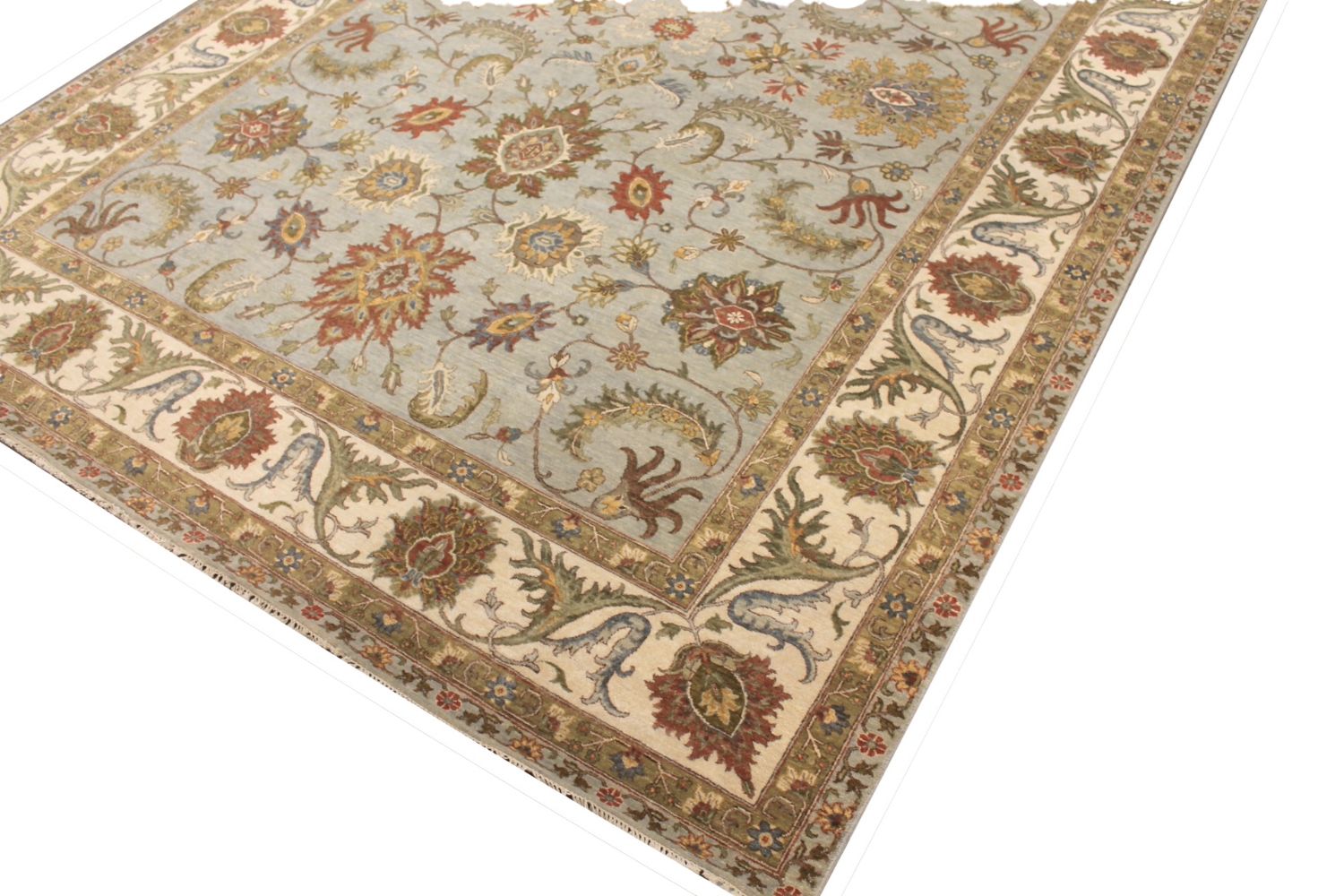10x14 Traditional Hand Knotted Wool Area Rug - MR029770