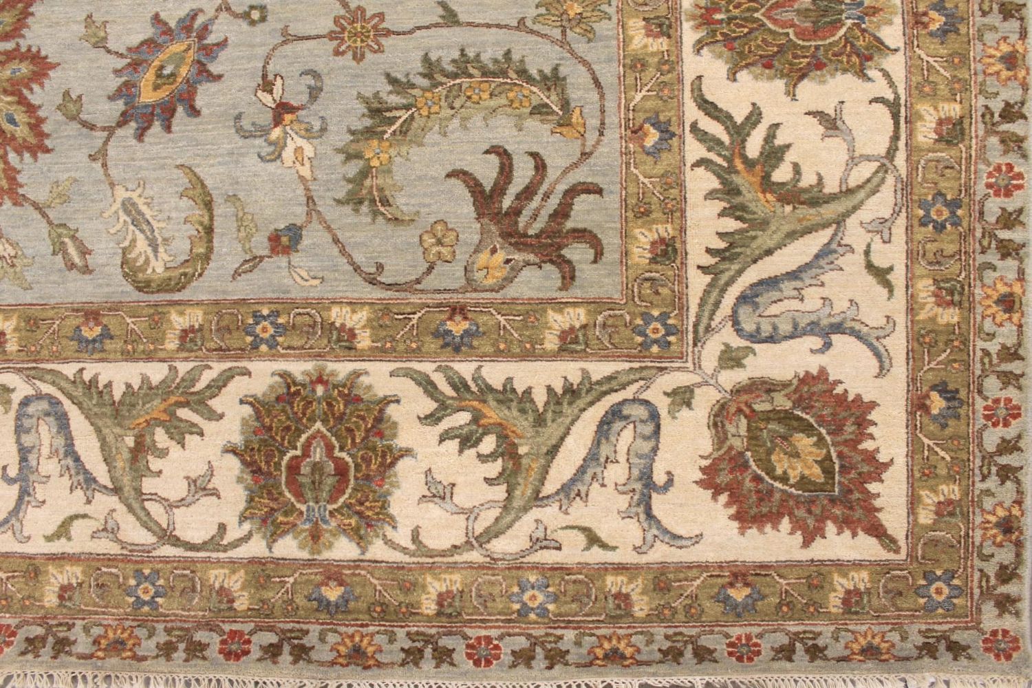 10x14 Traditional Hand Knotted Wool Area Rug - MR029770