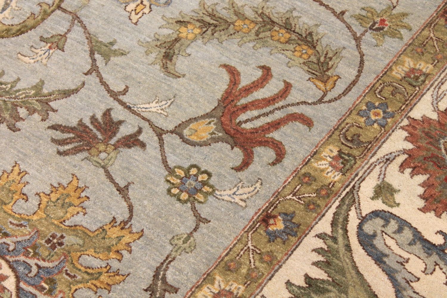 10x14 Traditional Hand Knotted Wool Area Rug - MR029770