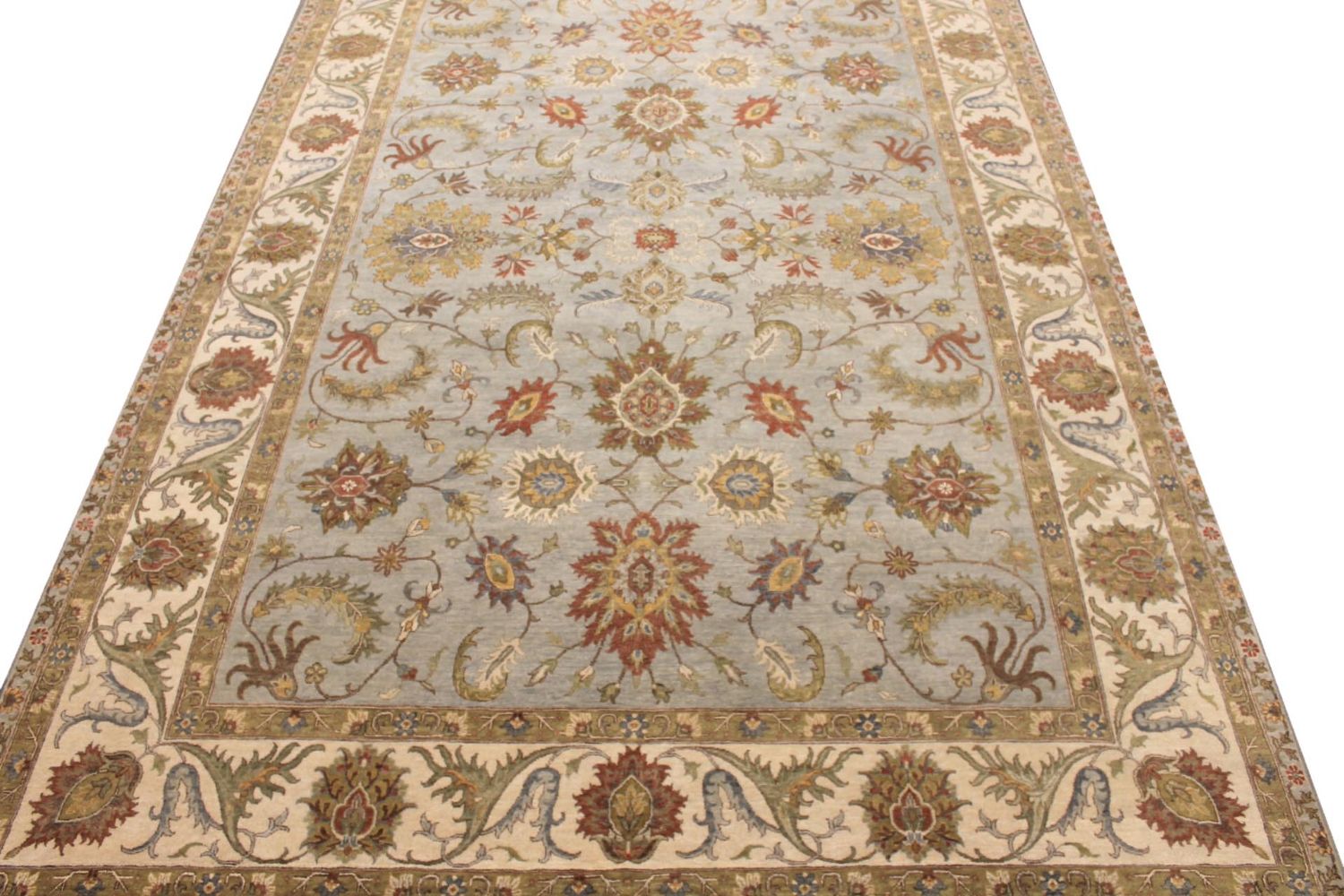 10x14 Traditional Hand Knotted Wool Area Rug - MR029770