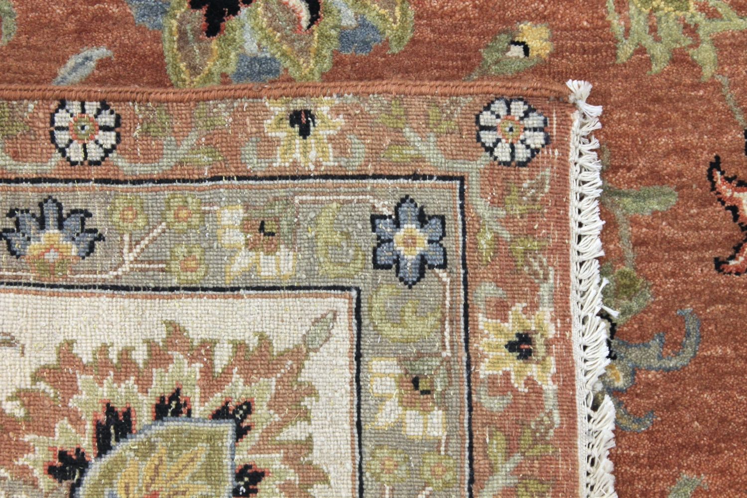 9x12 Traditional Hand Knotted Wool Area Rug - MR029771