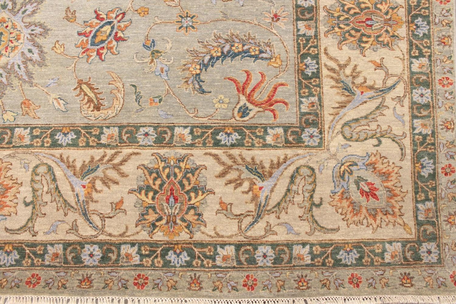 10x14 Traditional Hand Knotted Wool Area Rug - MR029772