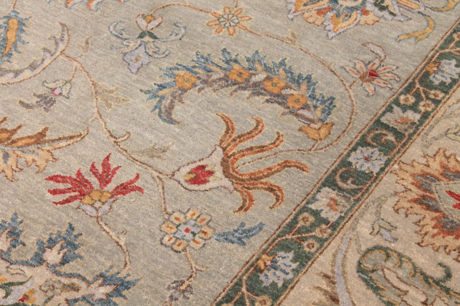 10x14 Traditional Hand Knotted Wool Area Rug - MR029772