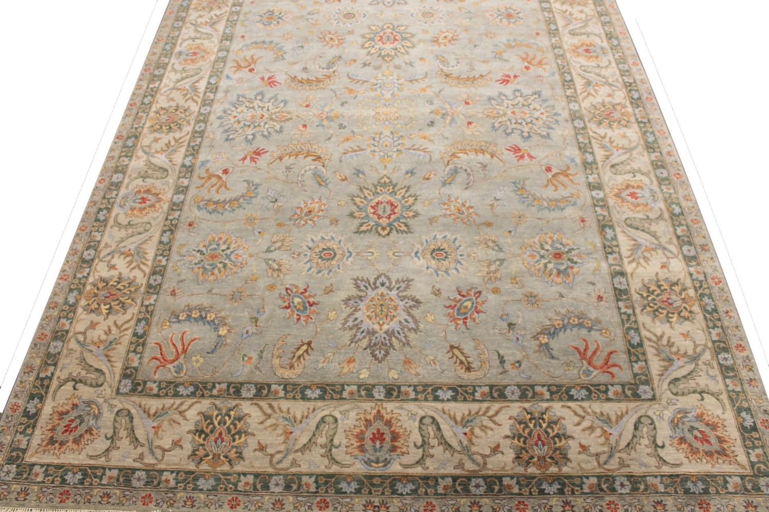 10x14 Traditional Hand Knotted Wool Area Rug - MR029772