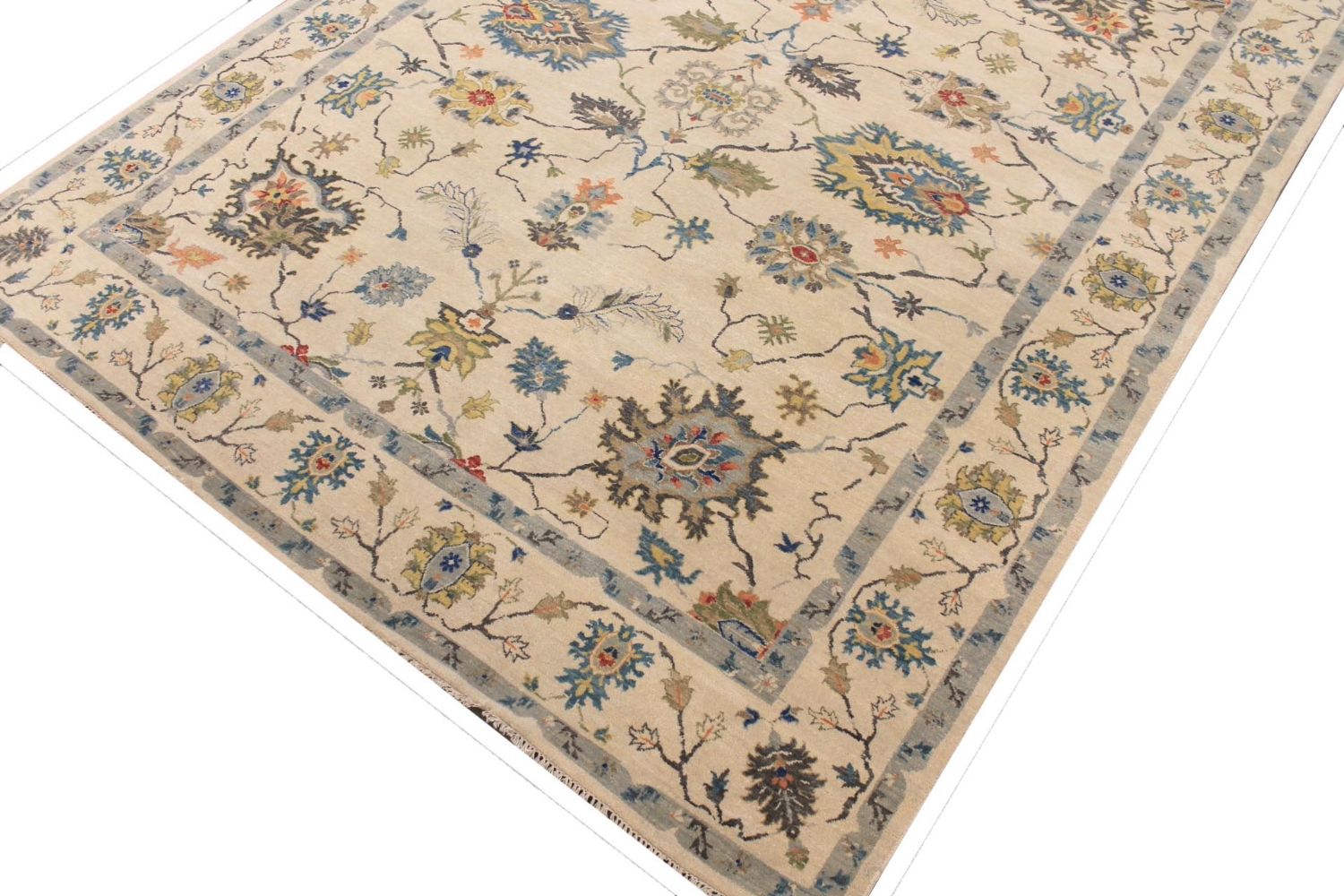 8x10 Traditional Hand Knotted Wool Area Rug - MR029773
