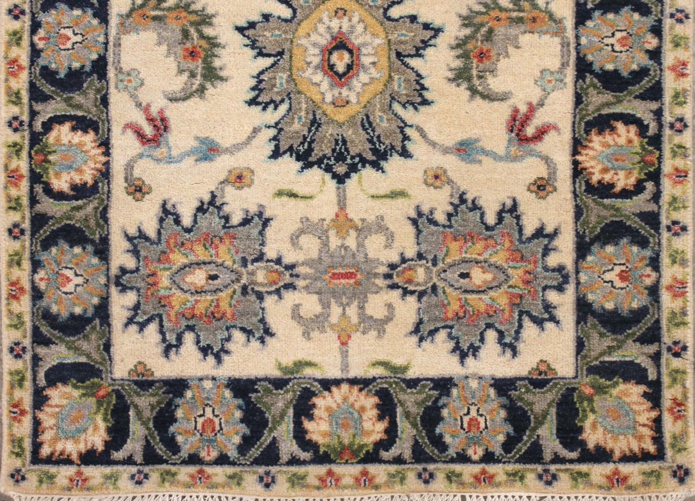 8 ft. Runner Traditional Hand Knotted Wool Area Rug - MR029780