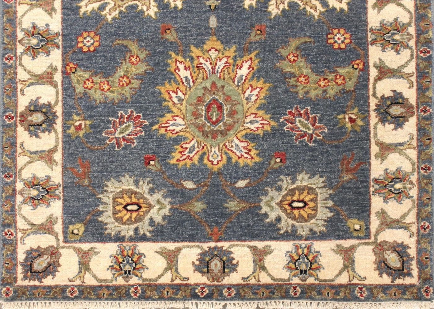 3x5 Traditional Hand Knotted Wool Area Rug - MR029789