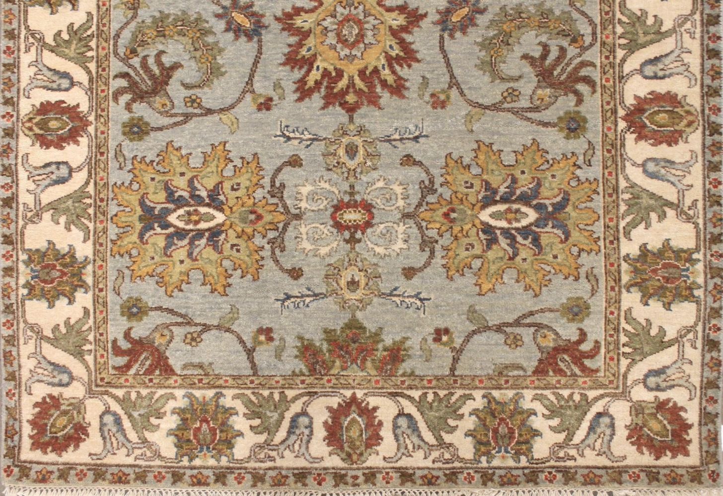 Wide Runner Traditional Hand Knotted Wool Area Rug - MR029790