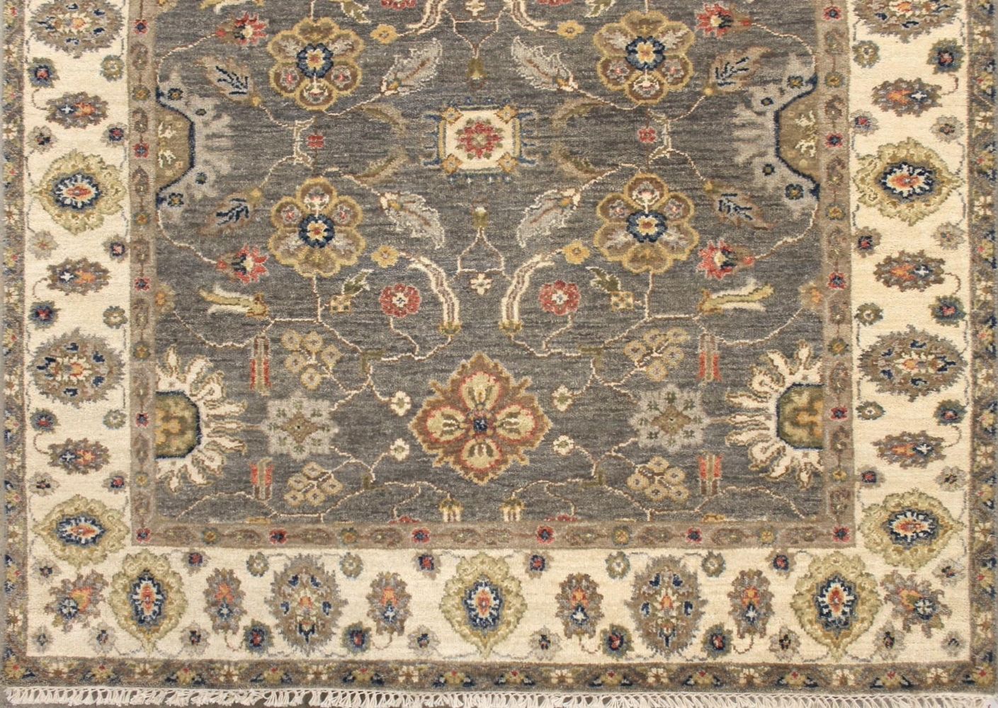 Wide Runner Traditional Hand Knotted Wool Area Rug - MR029792