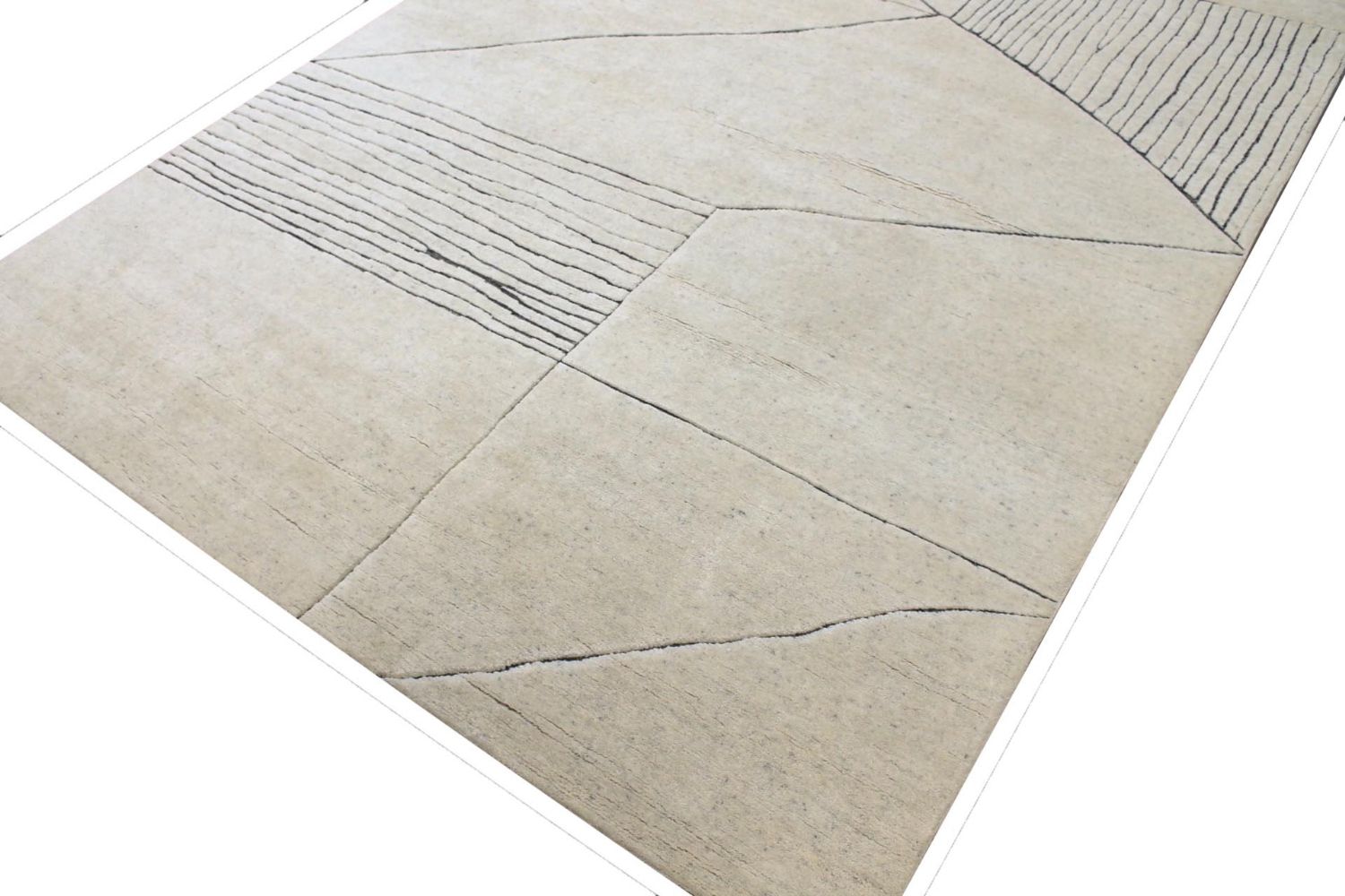 9x12 Casual Hand Knotted Wool Area Rug - MR029794