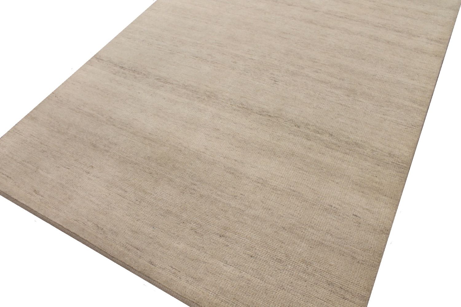 6x9 Casual Hand Knotted Wool Area Rug - MR029820