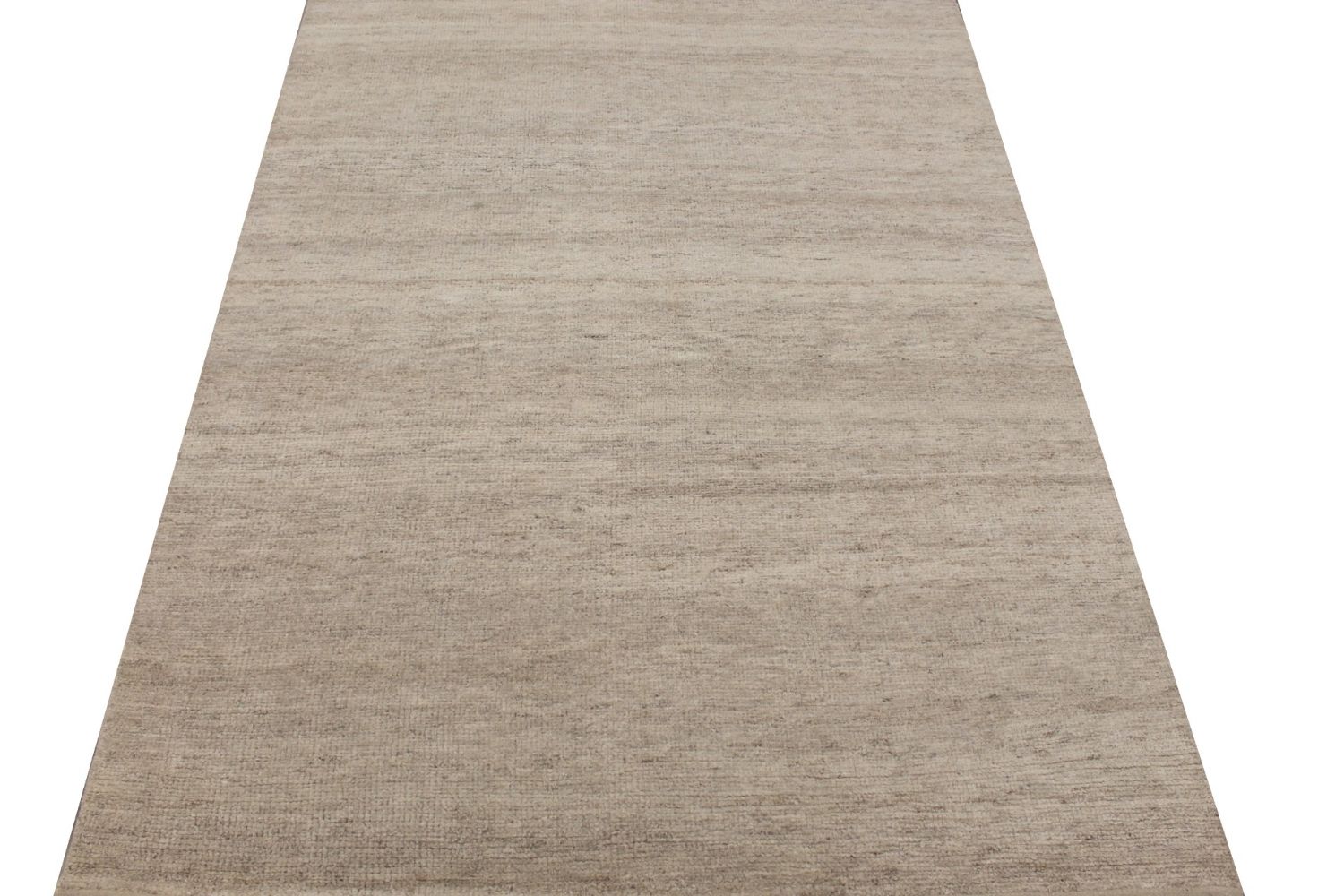 6x9 Casual Hand Knotted Wool Area Rug - MR029827