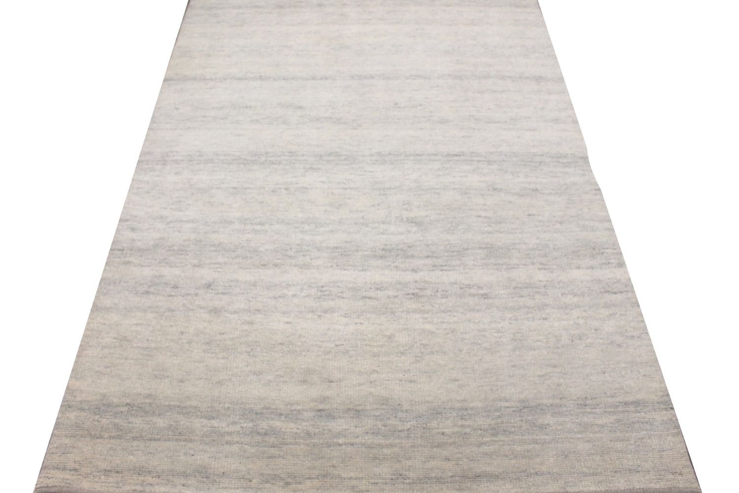 6x9 Casual Hand Knotted Wool Area Rug - MR029831