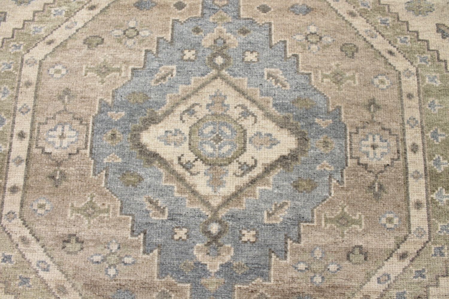 8x10 Oushak Hand Knotted Wool Area Rug - MR029837