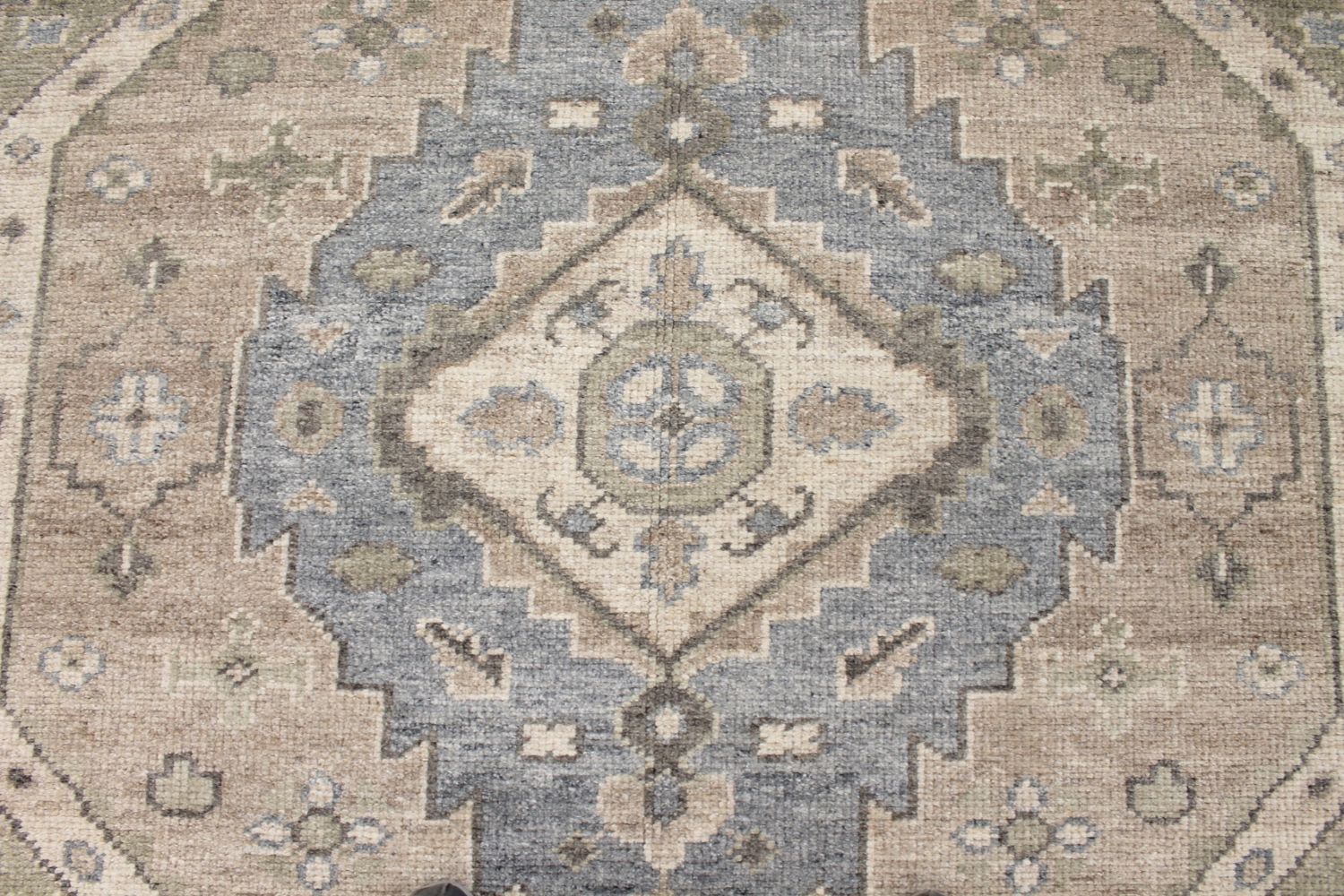 9x12 Oushak Hand Knotted Wool Area Rug - MR029838