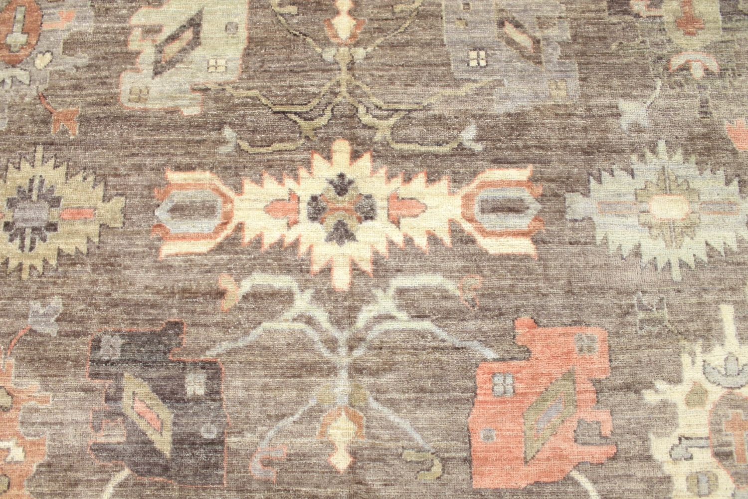 9x12 Oushak Hand Knotted Wool Area Rug - MR029857