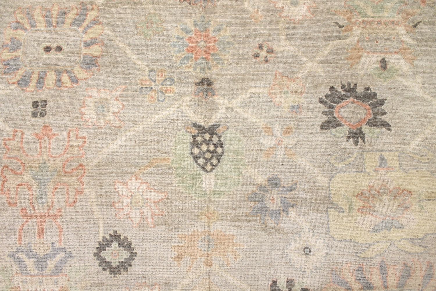 9x12 Oushak Hand Knotted Wool Area Rug - MR029858