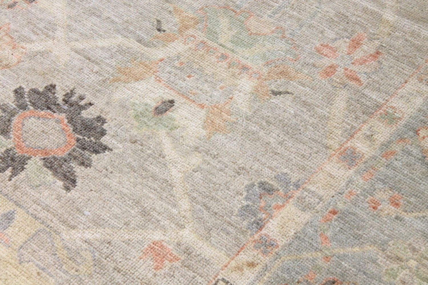 9x12 Oushak Hand Knotted Wool Area Rug - MR029858