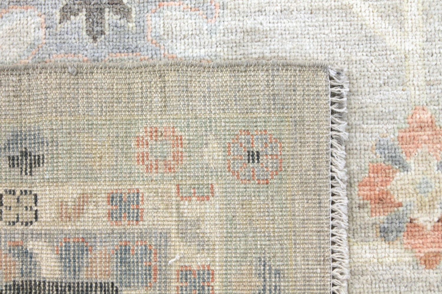 9x12 Oushak Hand Knotted Wool Area Rug - MR029858