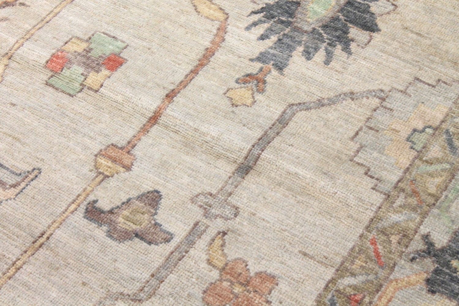 9x12 Oushak Hand Knotted Wool Area Rug - MR029860