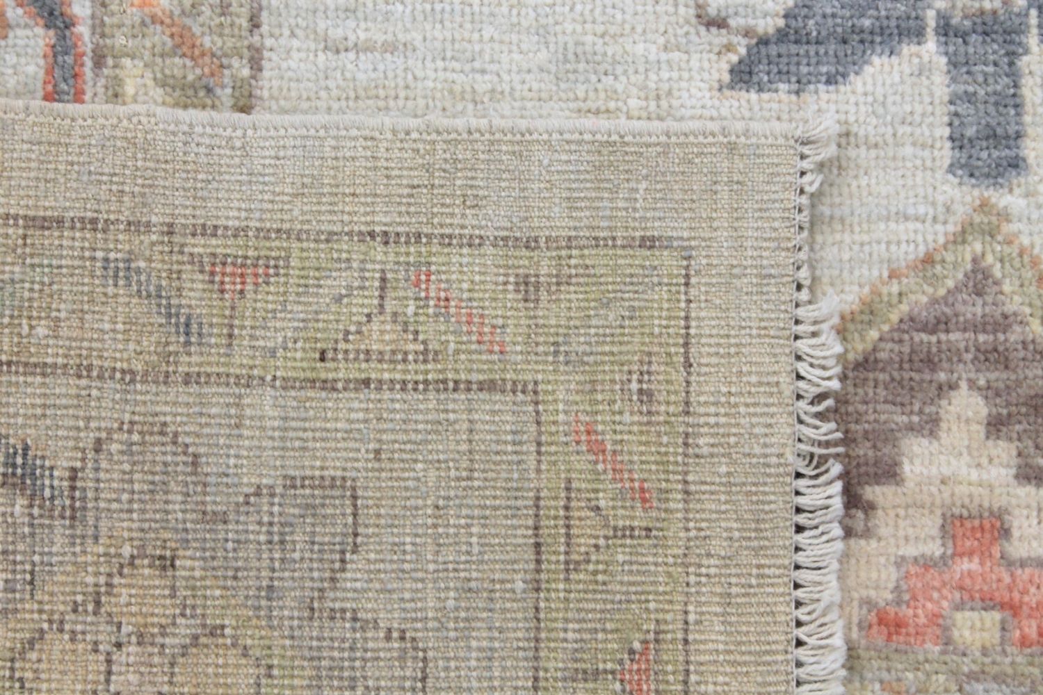 9x12 Oushak Hand Knotted Wool Area Rug - MR029860