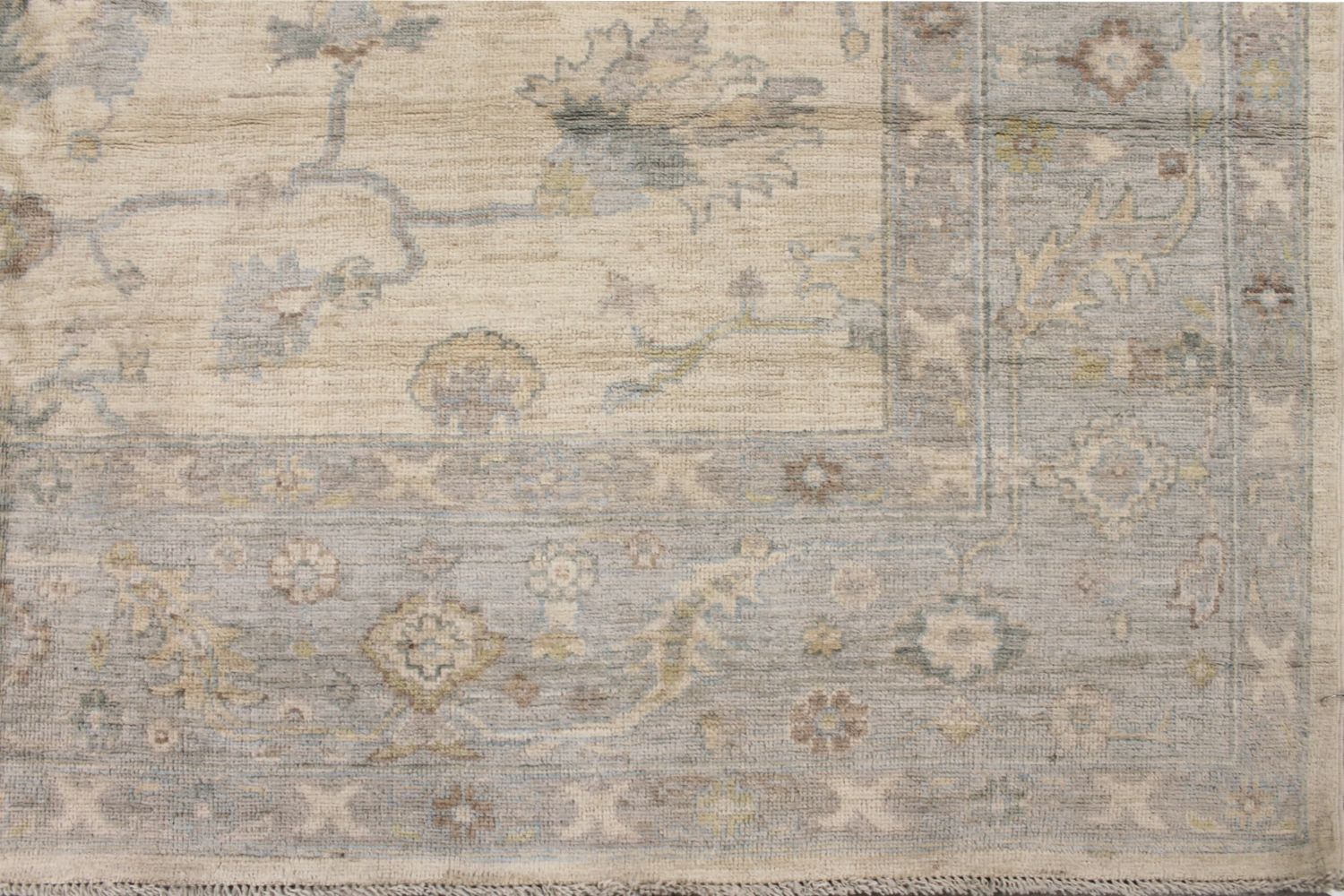 9x12 Oushak Hand Knotted Wool Area Rug - MR029873