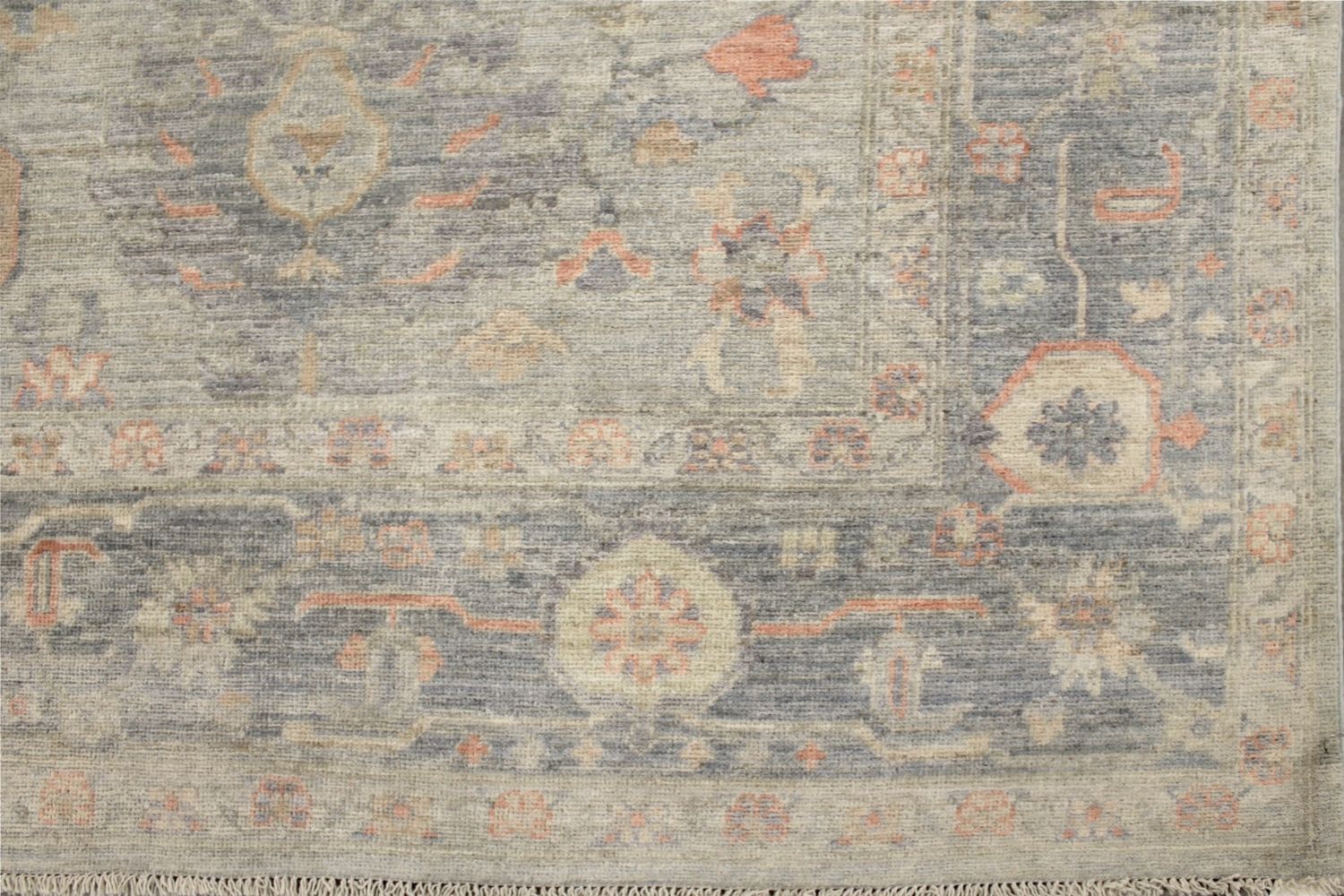 10x14 Oushak Hand Knotted Wool Area Rug - MR029881