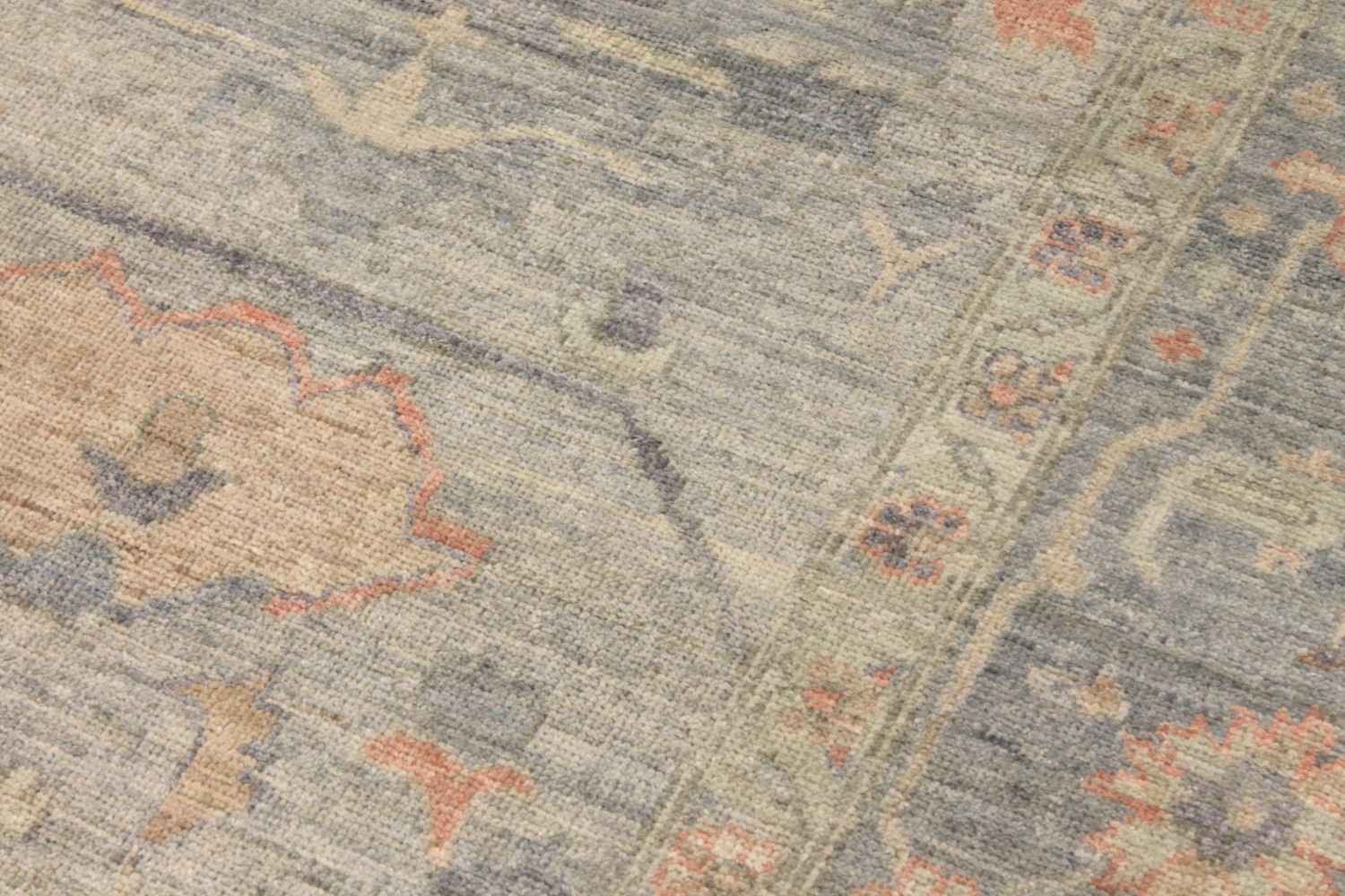 10x14 Oushak Hand Knotted Wool Area Rug - MR029881