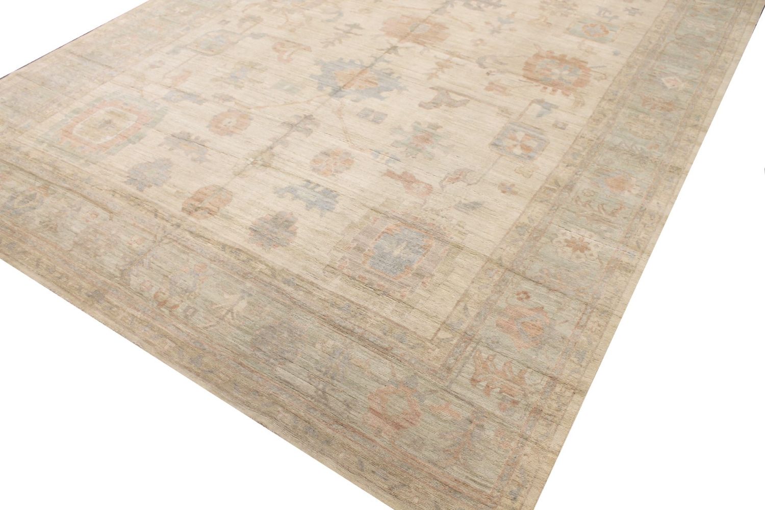 OVERSIZE Oushak Hand Knotted Wool Area Rug - MR029882