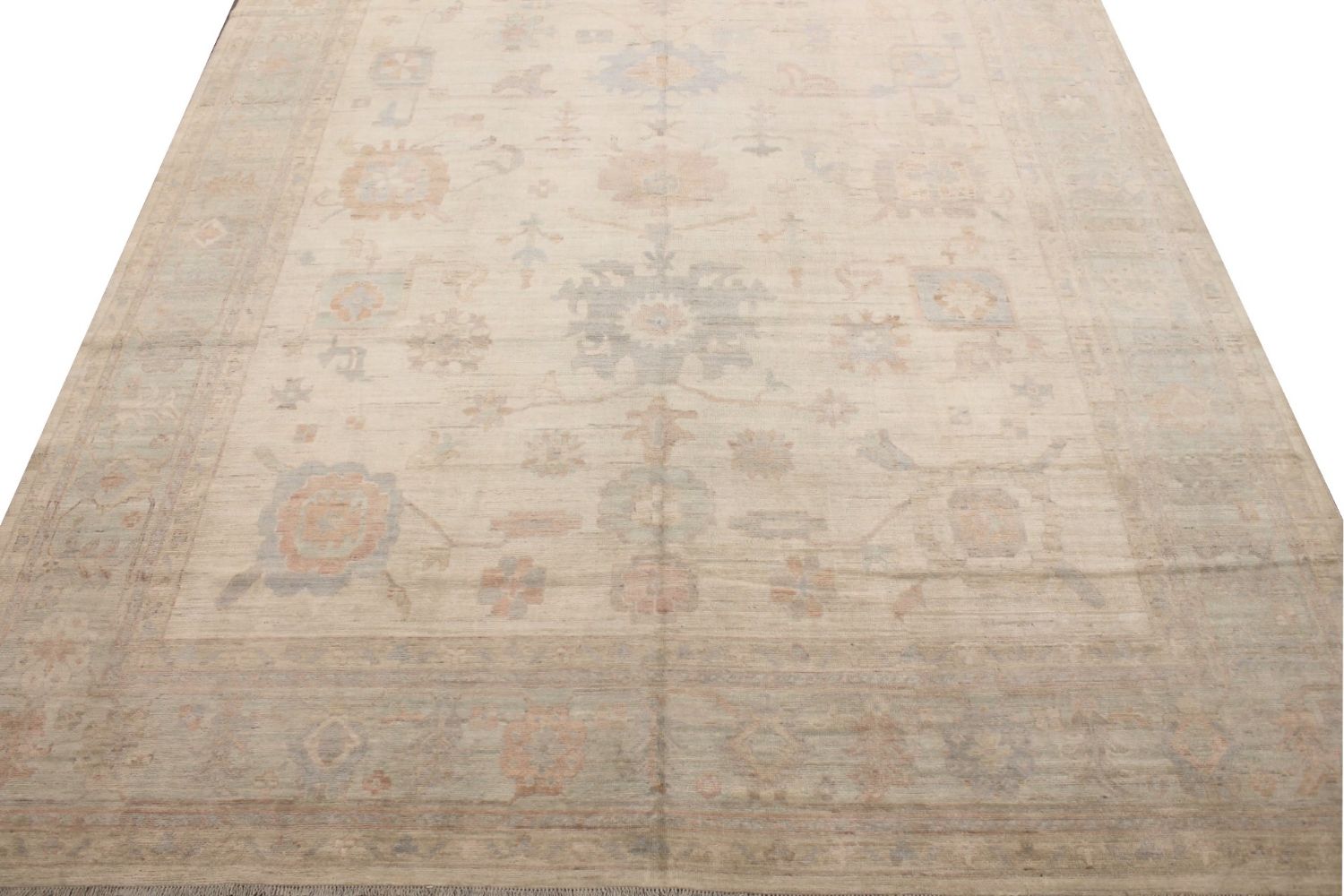 OVERSIZE Oushak Hand Knotted Wool Area Rug - MR029882