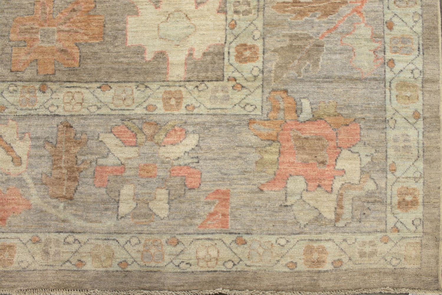 OVERSIZE Oushak Hand Knotted Wool Area Rug - MR029883