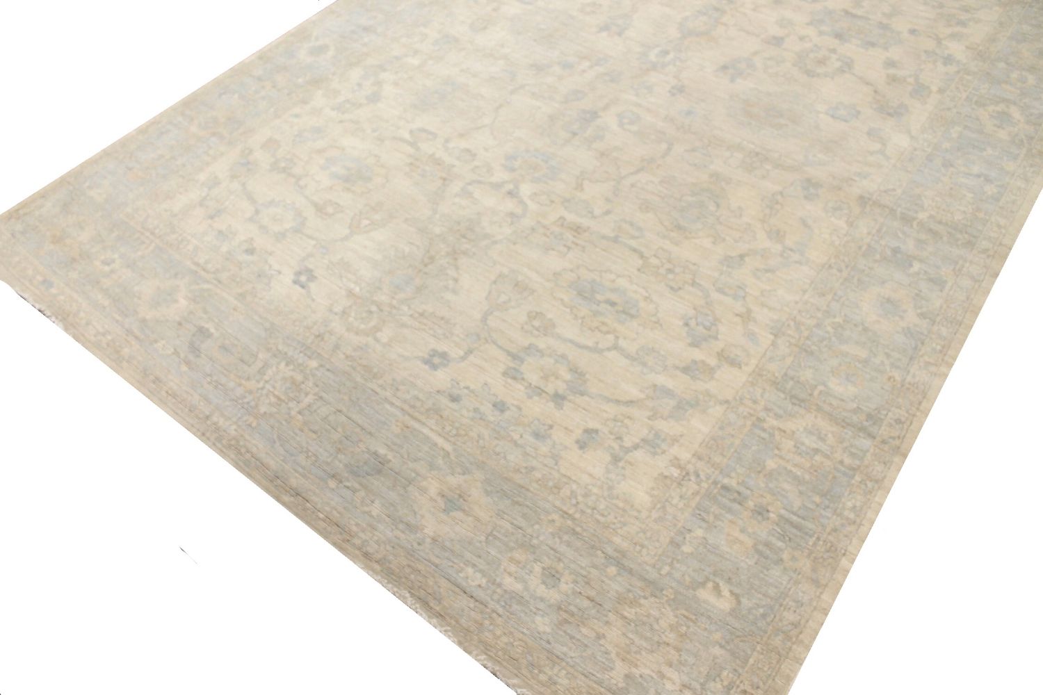 9x12 Peshawar Hand Knotted Wool Area Rug - MR029884