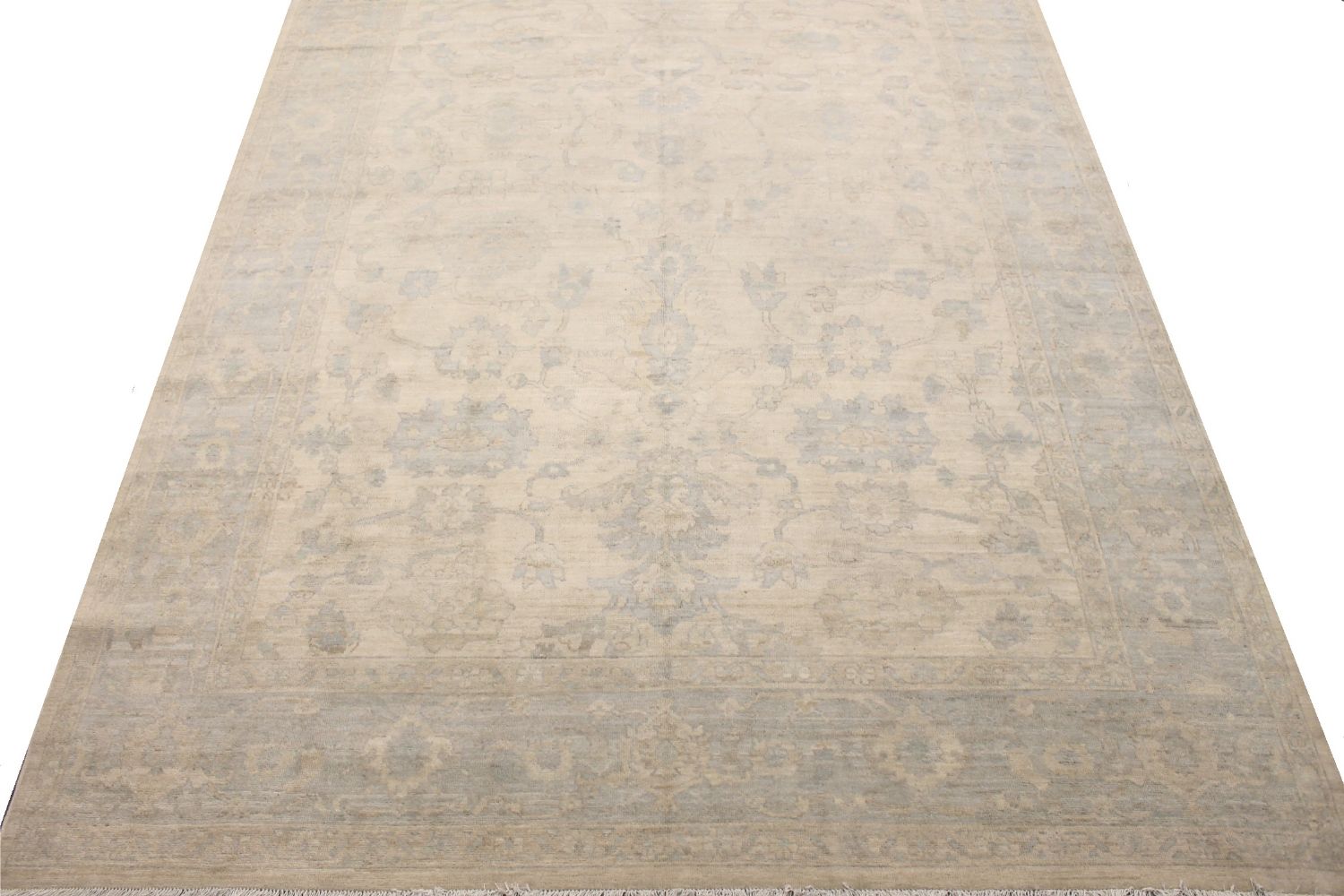 9x12 Peshawar Hand Knotted Wool Area Rug - MR029884