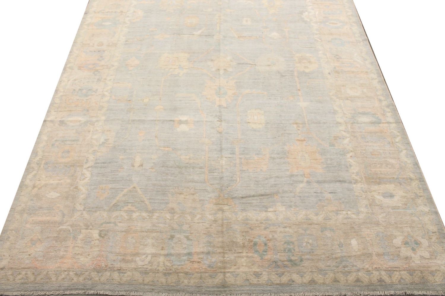 10x14 Oushak Hand Knotted Wool Area Rug - MR029889