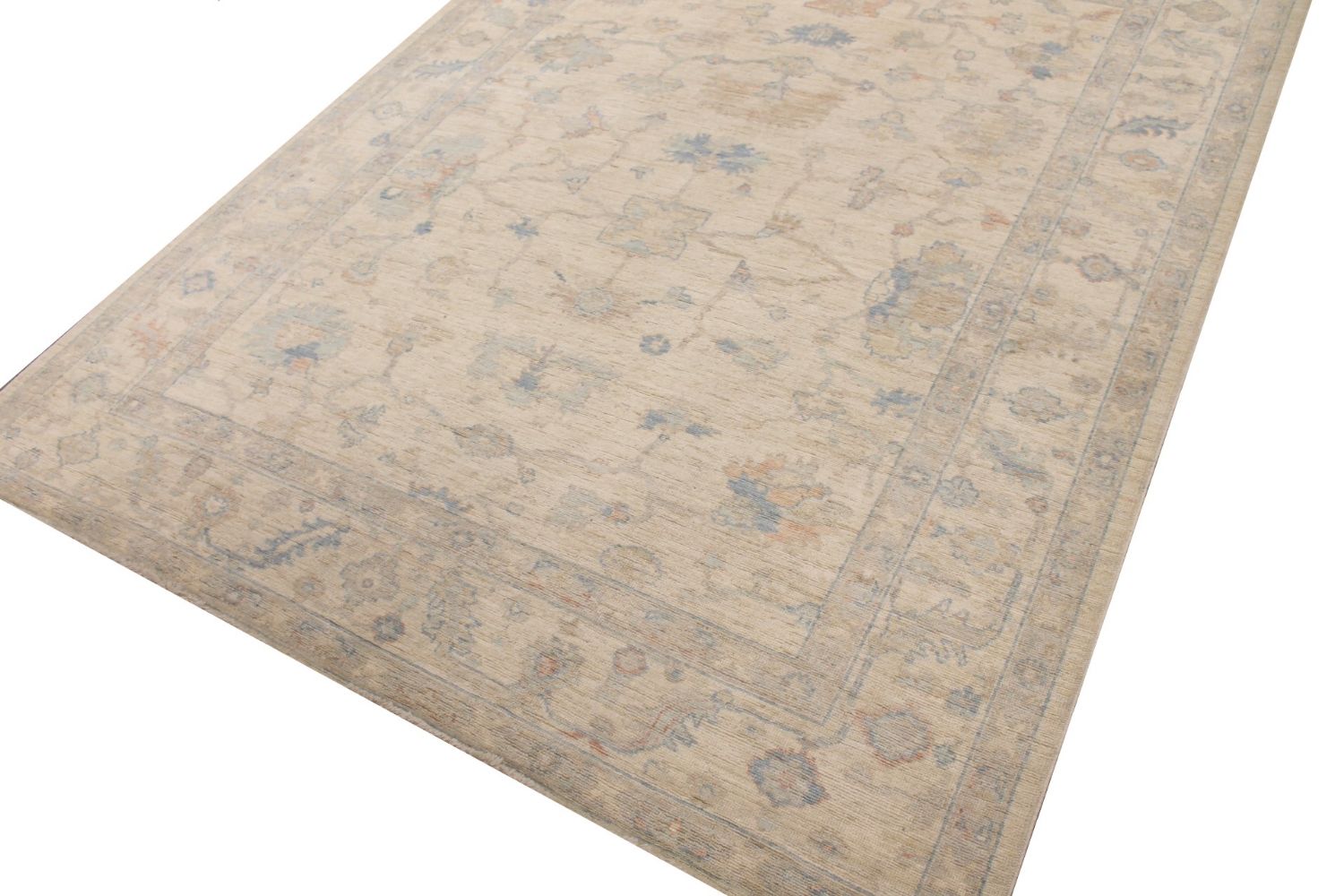 8x10 Oushak Hand Knotted Wool Area Rug - MR029892